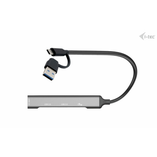 Princeton Tec I-TEC USB-A/USB-C 4 PORT HUB 1