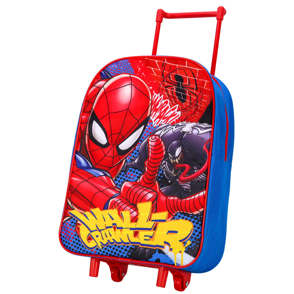 Marvel Spiderman Wall-Crawler Foldable Trolley Cabin Bag Luggage