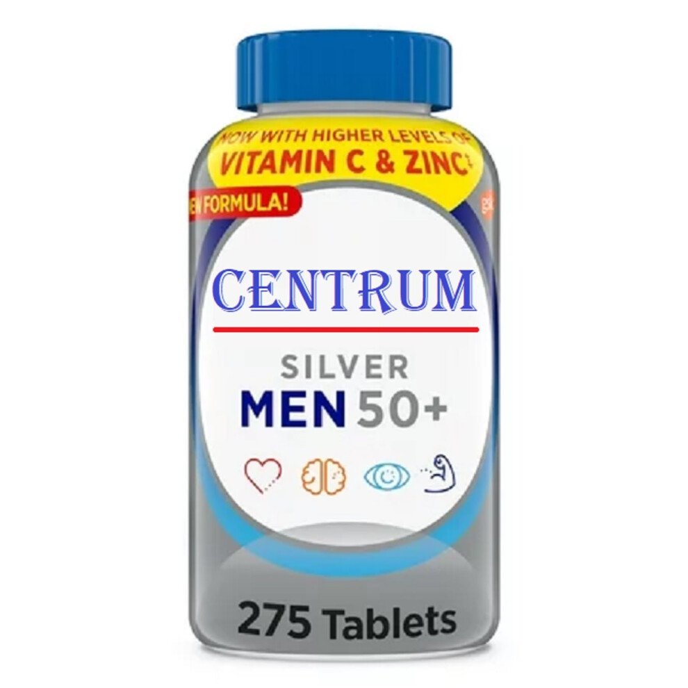 Centrum Silver Men 50+ Multivitamin Tablets 275 ct.