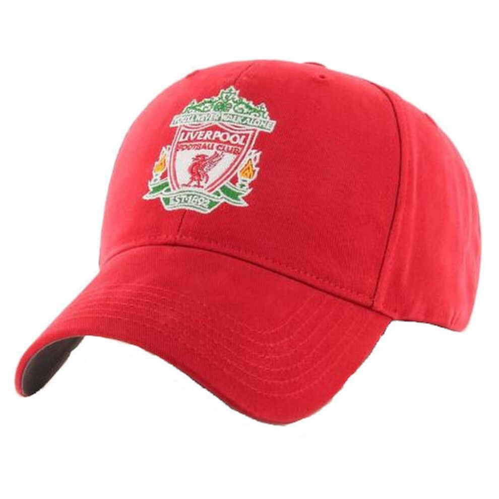 Liverpool Fc Adults Unisex Baseball Cap Brown
