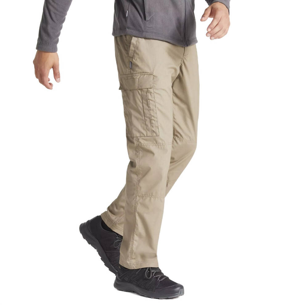 (36R, Pebble) Craghoppers Mens Expert Kiwi Tailored Trousers