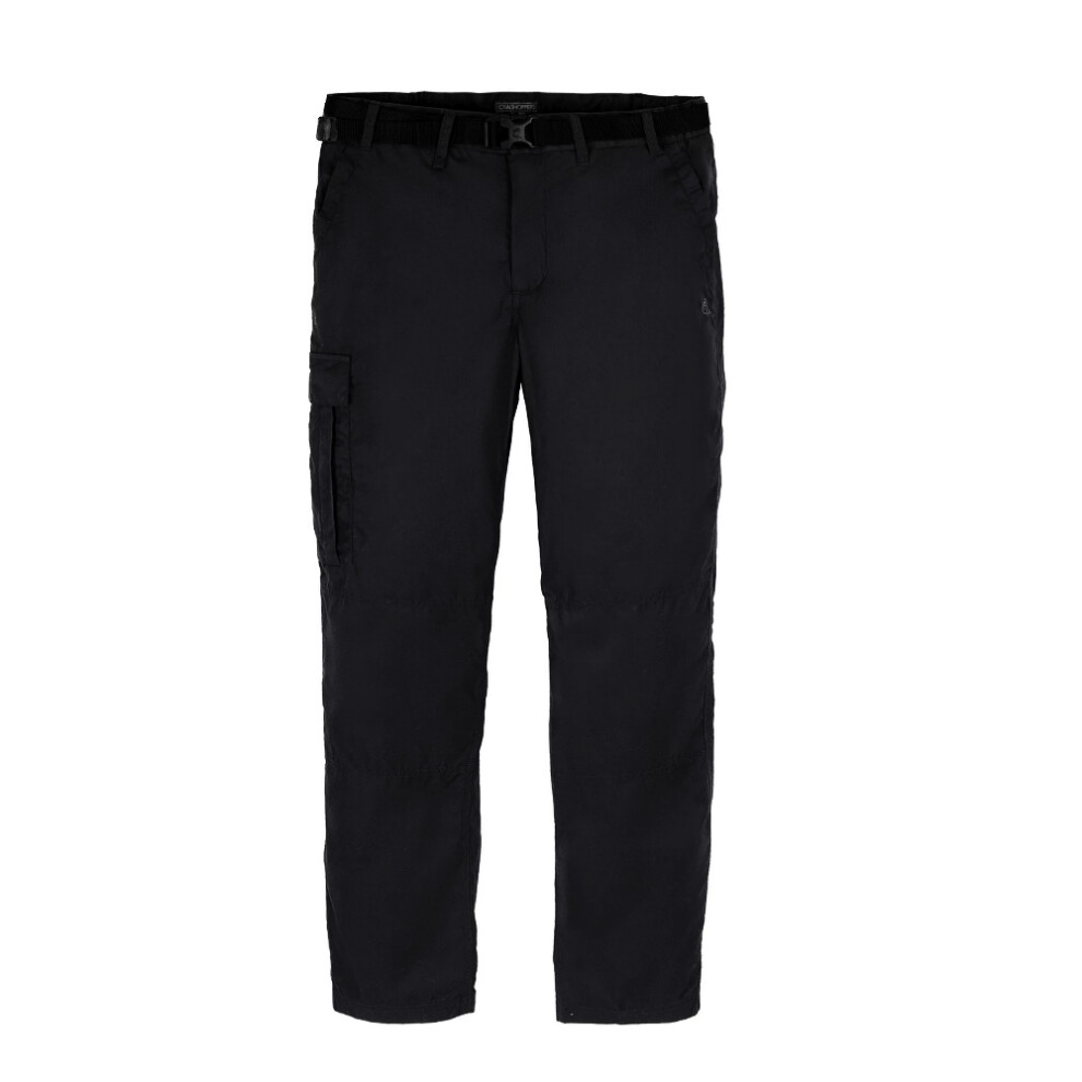 (40S, Black) Craghoppers Mens Expert Kiwi Tailored Trousers