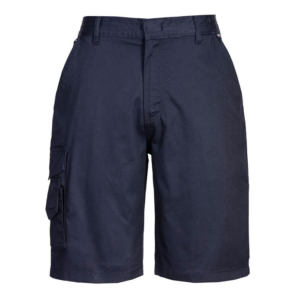 (M R, Navy) Portwest Womens/Ladies Cargo Shorts