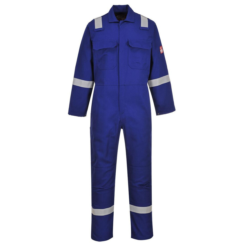 (L R, Royal Blue) Portwest Unisex Adult Iona Bizweld Fire Resistant Overalls