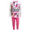 Disney (4-5 years, Pink/Grey) Disney Mickey & Friends Girls Mood Top And Bottoms Pyjama Set 1