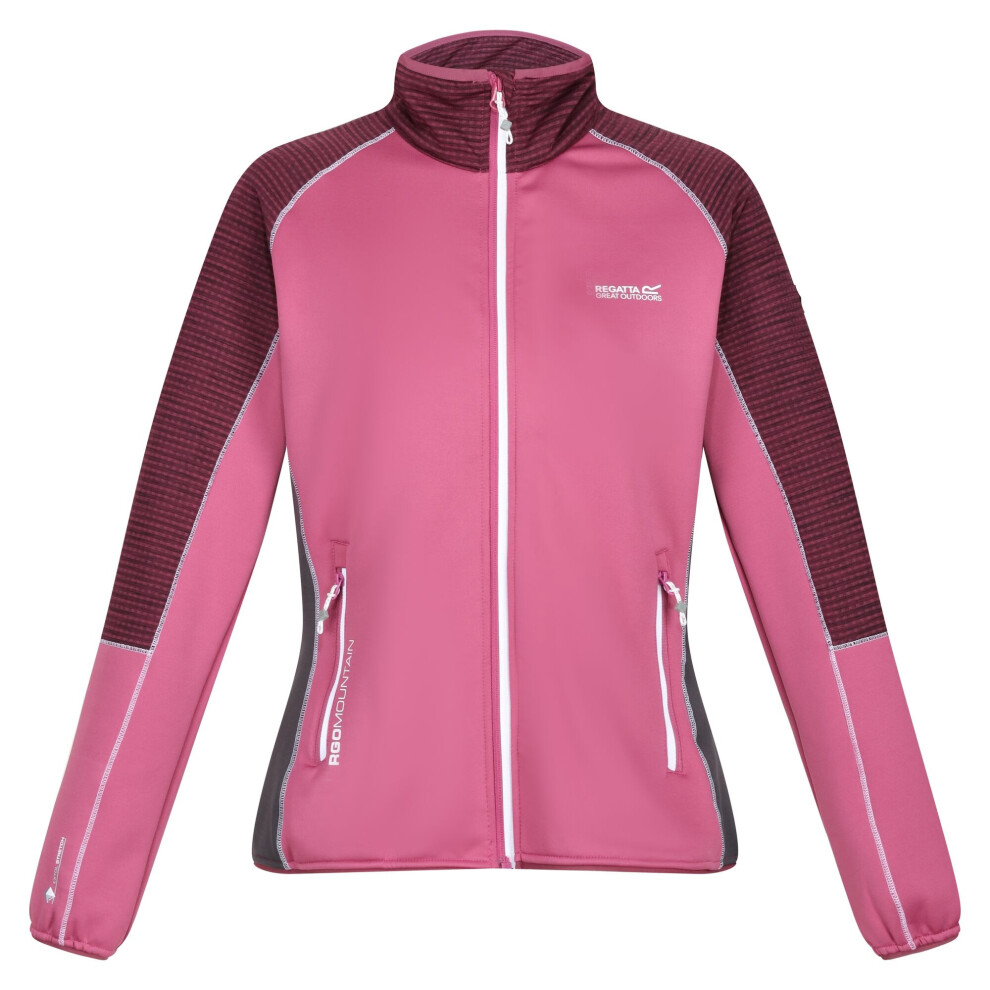 (10 UK, Violet/Amaranth Haze) Regatta Womens/Ladies Yare VI Lightweight Jacket