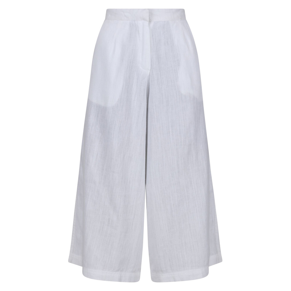 (18 UK, White) Regatta Womens/Ladies Madley Culottes