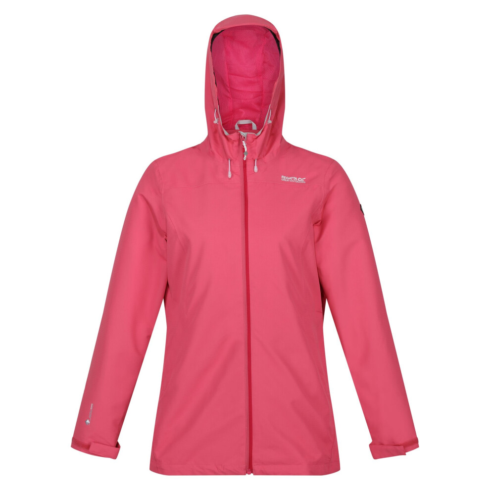 (12 UK, Fruit Dove) Regatta Womens/Ladies Hamara III Waterproof Jacket