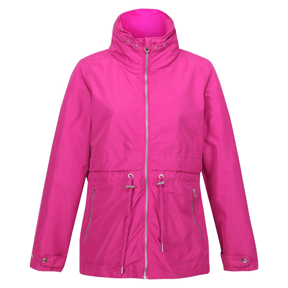 (14 UK, Fuchsia) Regatta Womens/Ladies Nadira Waterproof Jacket