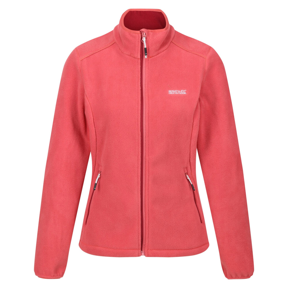 (20 UK, Mineral Red) Regatta Womens/Ladies Floreo IV Full Zip Fleece Jacket