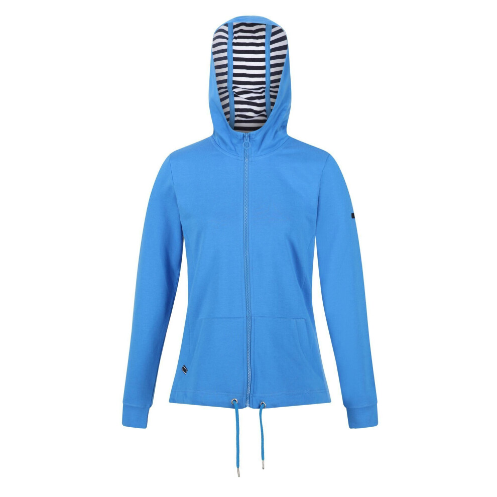 (14 UK, Sonic Blue) Regatta Womens/Ladies Bayarma Full Zip Hoodie