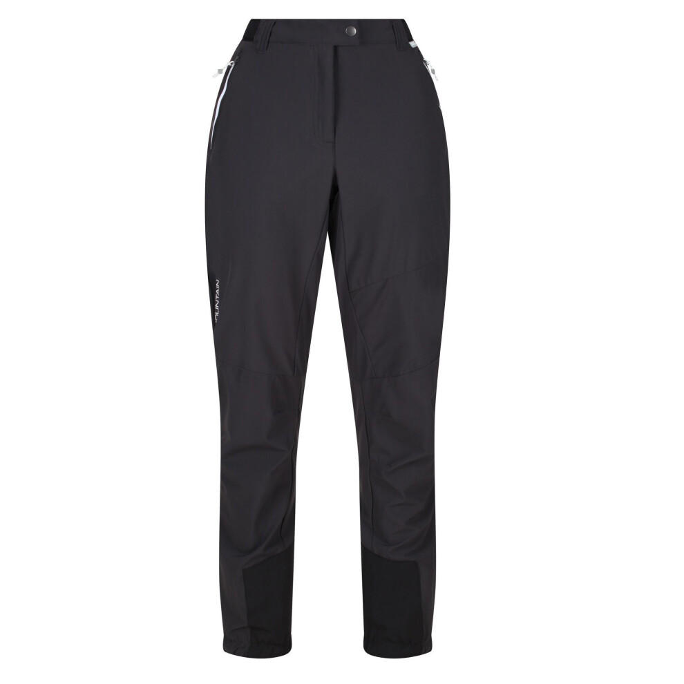 (20 UK, Ash/Black) Regatta Womens/Ladies Mountain III Walking Trousers