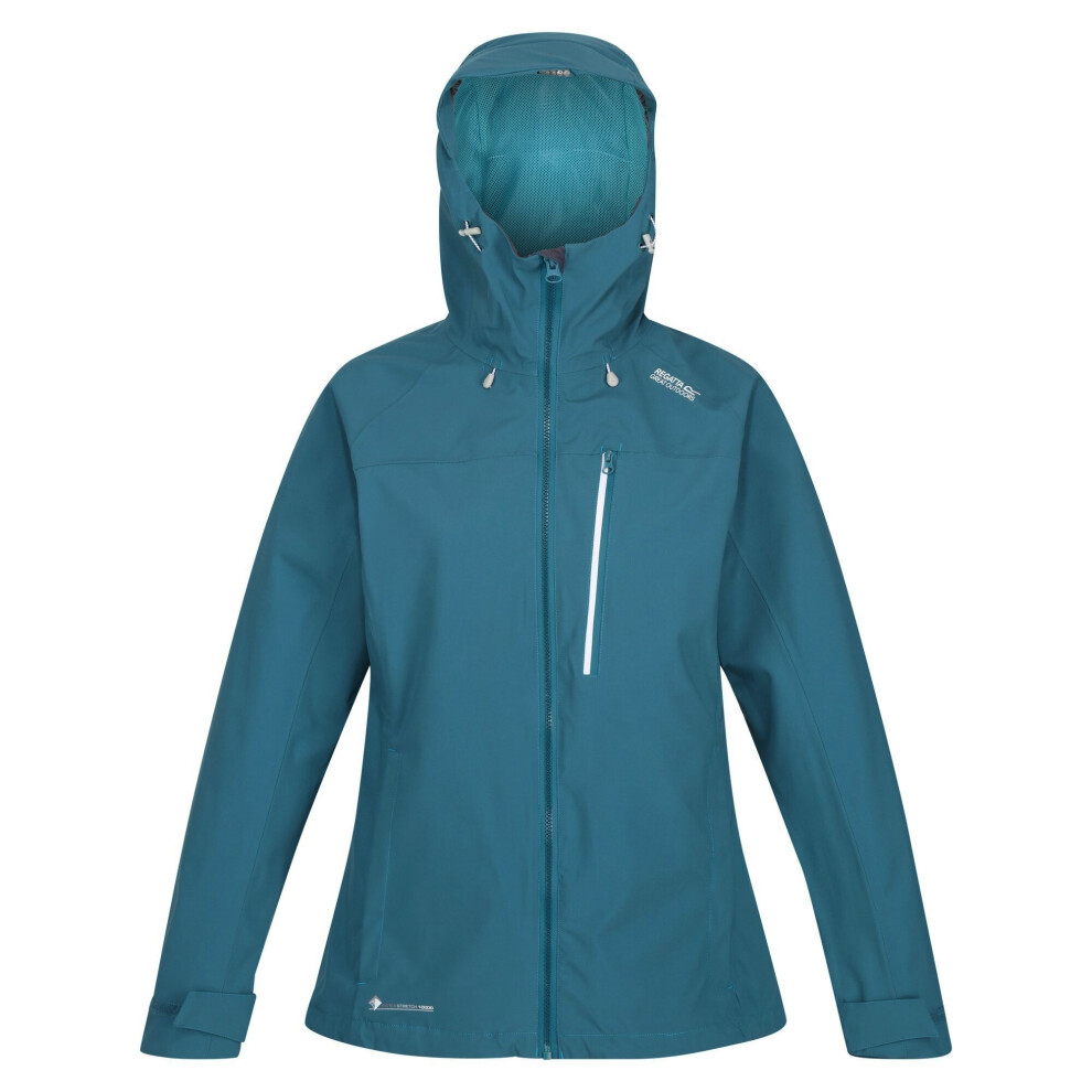 (12 UK, Dragonfly) Regatta Womens/Ladies Britedale Waterproof Jacket