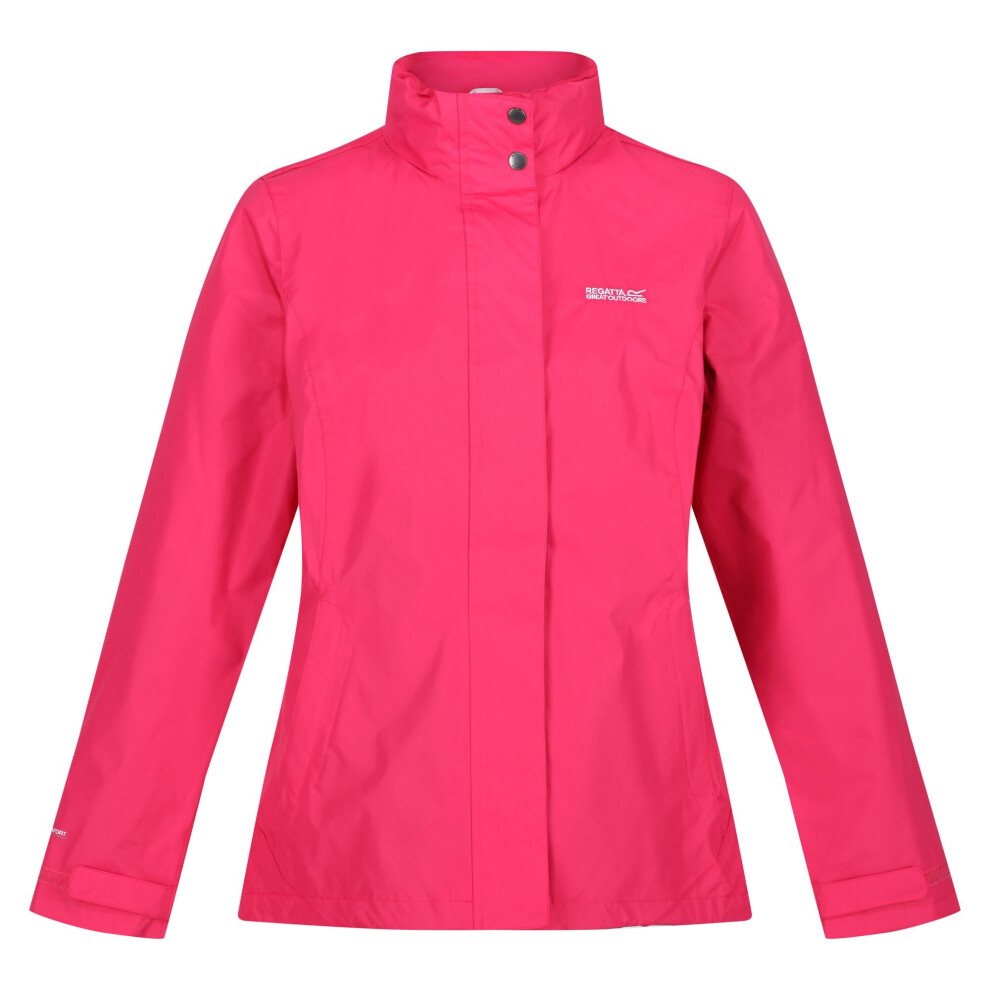 (12 UK, Rethink Pink) Regatta Great Outdoors Womens/Ladies Daysha Waterproof Shell Jacket