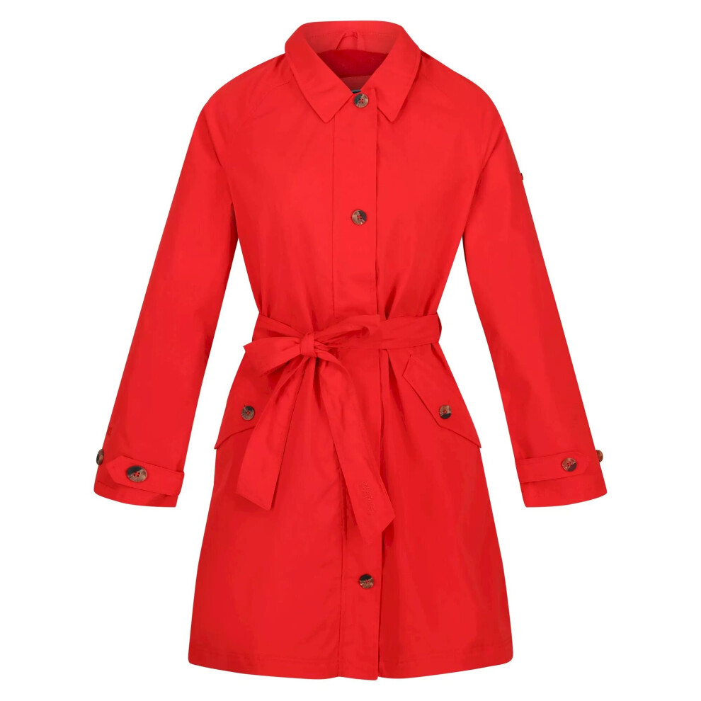 (14 UK, Code Red) Regatta Womens/Ladies Giovanna Fletcher Collection - Madalyn Trench Coat