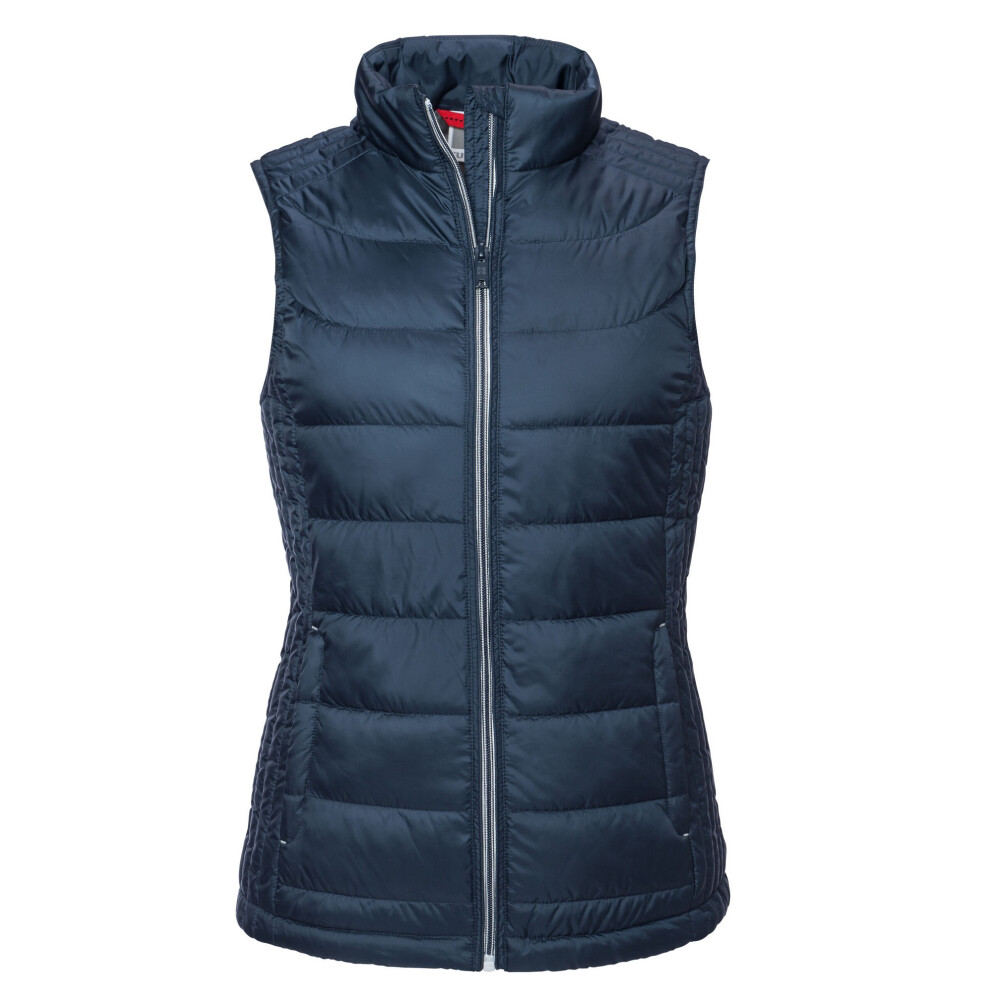 (10 UK, French Navy) Russell Womens/Ladies Nano Padded Body Warmer
