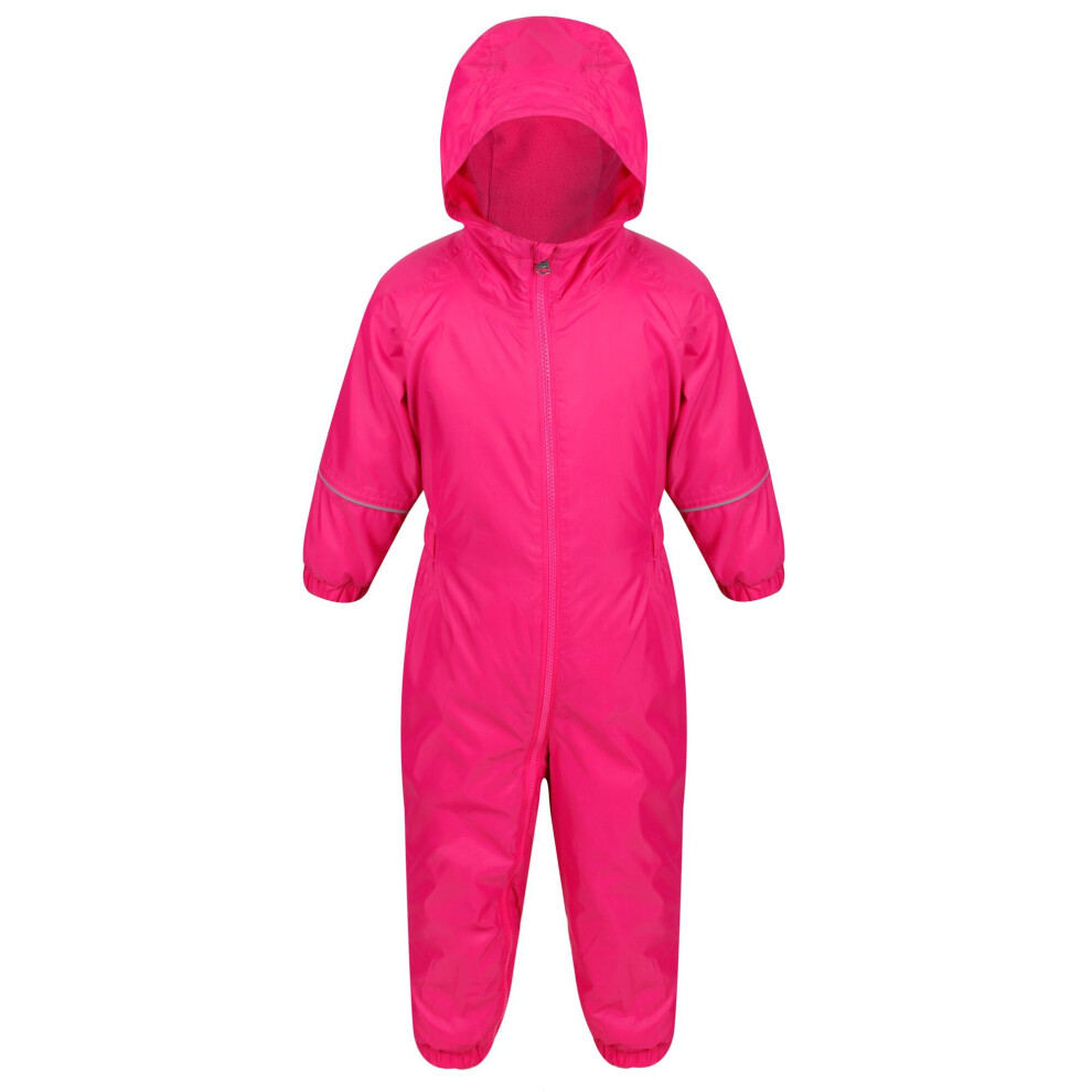 (12-18 Months, Jem Pink) Regatta Childrens/Kids Splash-it Puddle Suit