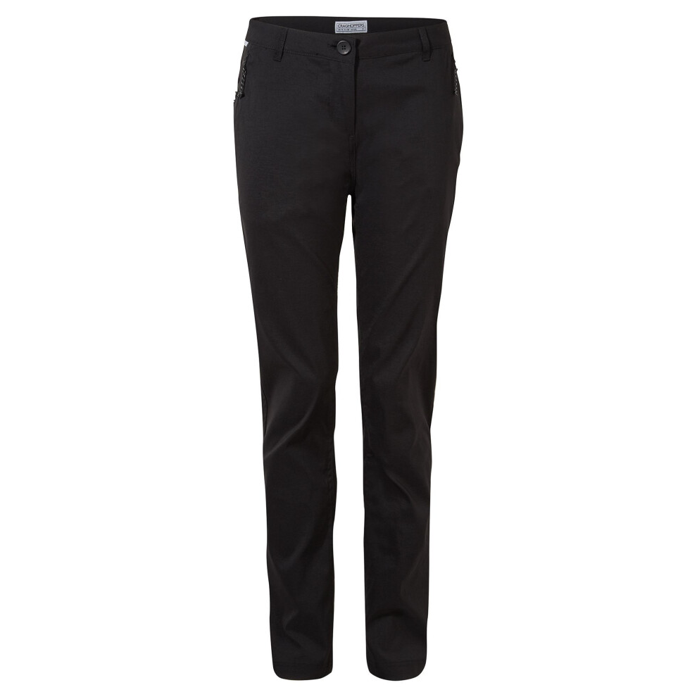 (18 UK S, Black) Craghoppers Womens/Ladies Kiwi Pro II Trousers