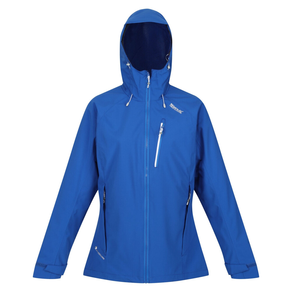 (8 UK, Olympian Blue) Regatta Womens/Ladies Birchdale Waterproof Shell Jacket