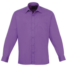 Coevals Club Men's Western Pearl Snap Shirt - Wrinkle-Free Long Sleeve Work Shirt