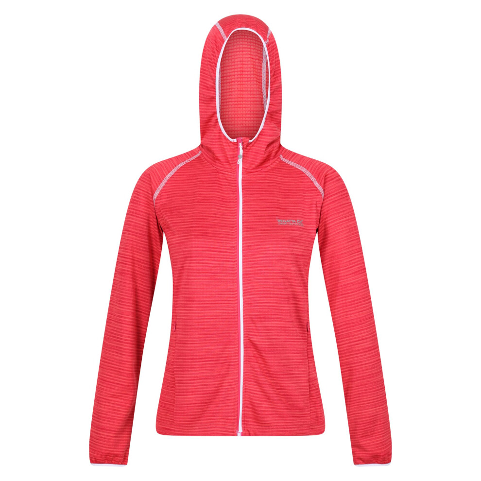 (10 UK, Rethink Pink) Regatta Womens/Ladies Yonder Full Zip Hoodie