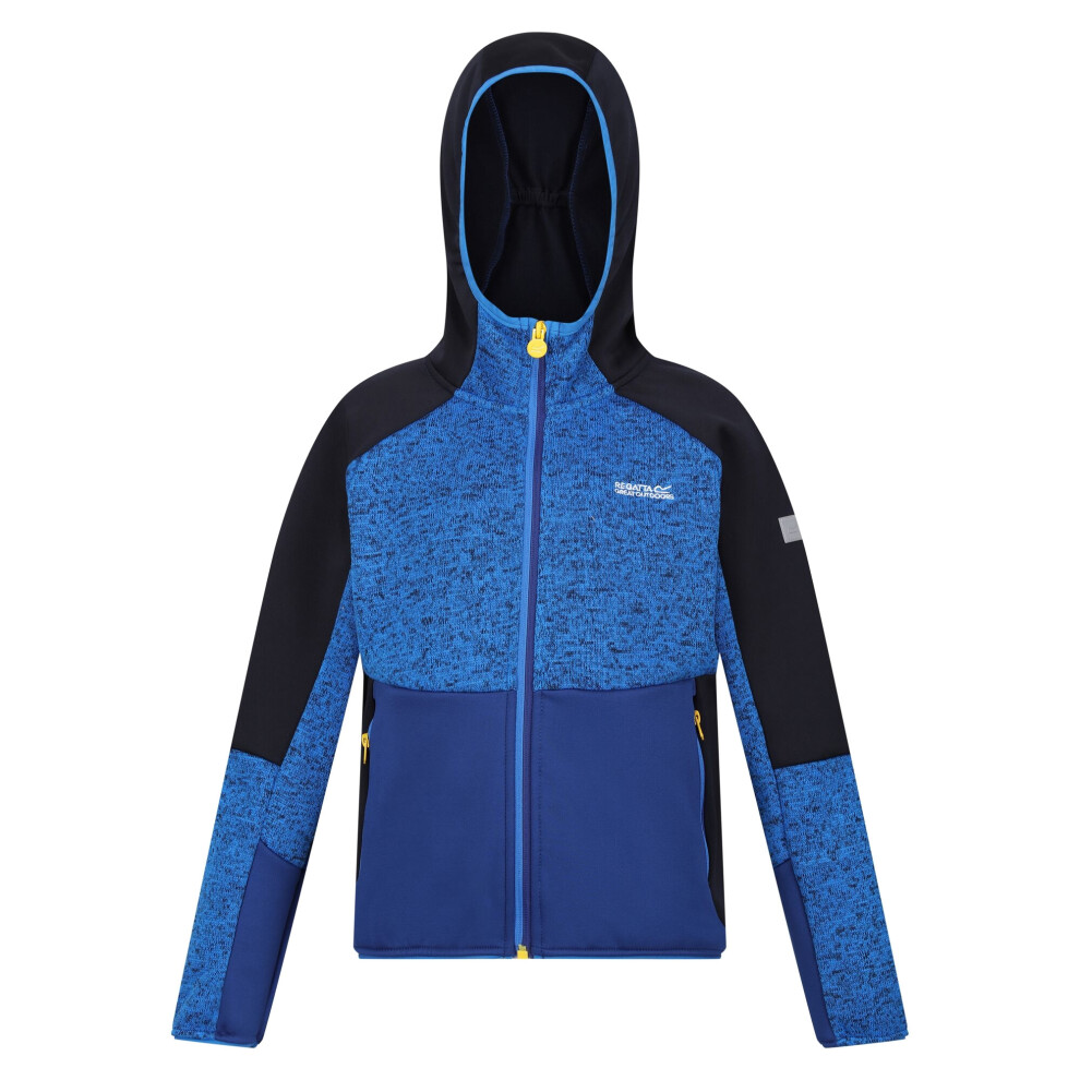 (11-12 Years, Strong Blue/Navy) Regatta Childrens/Kids Dissolver VII Full Zip Fleece Jacket