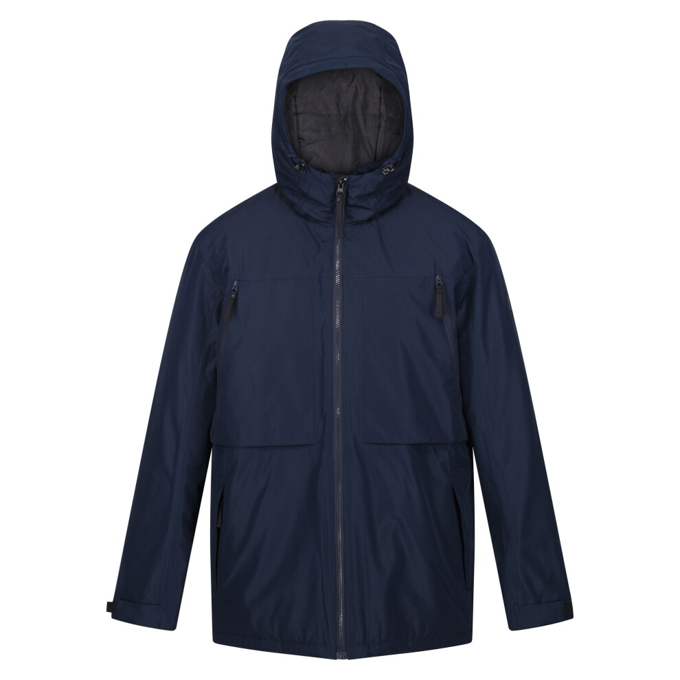 (3XL, Navy) Regatta Mens Larrick Waterproof Jacket