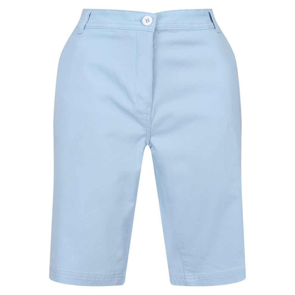 (12 UK, Powder Blue) Regatta Womens/Ladies Bayla Casual Shorts