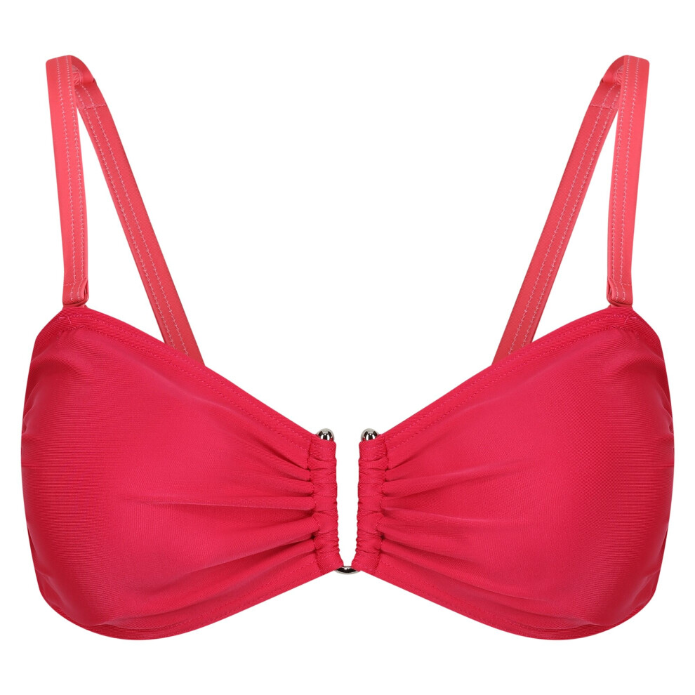 Regatta (20 Uk, Bright Blush/ Bloom) Womens/Ladies Aceana Iii Bikini Top Peach