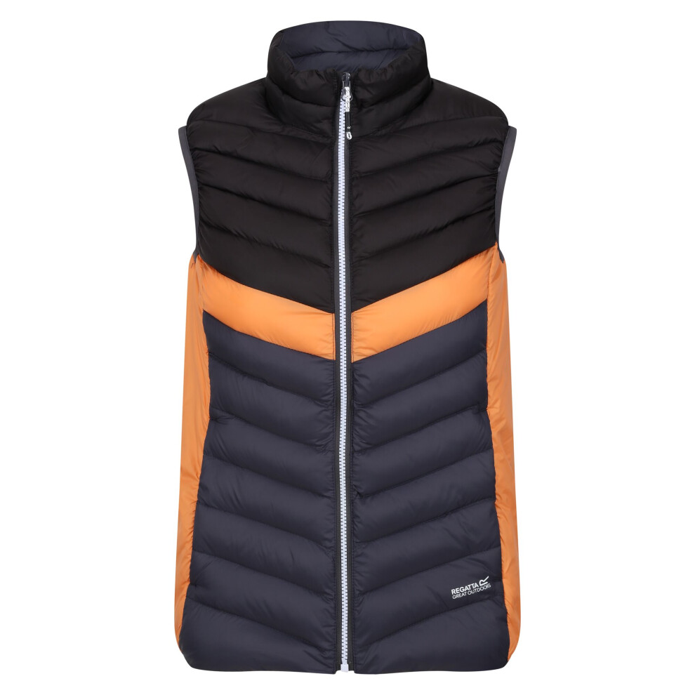 (16 UK, Seal Grey/Black) Regatta Womens/Ladies Harrock II Baffled Gilet