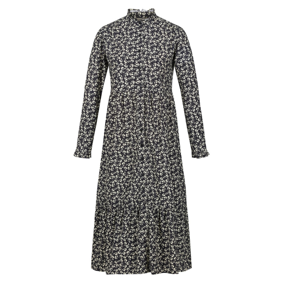 (14 UK, Black) Regatta Womens/Ladies Orla Kiely Parsley Midi Dress