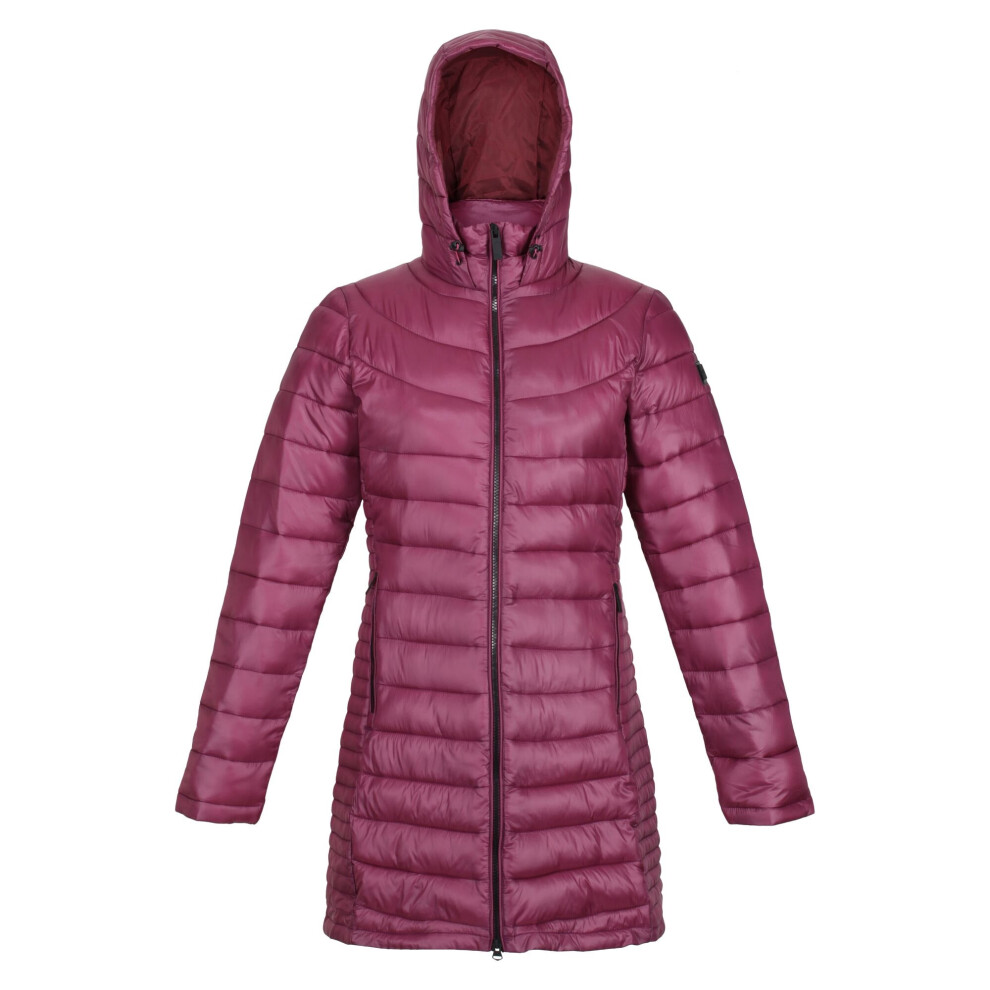 (12 UK, Amaranth Haze) Regatta Womens/Ladies Andel III Lightweight Parka