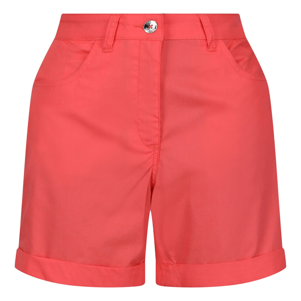 (20 UK S, Peach Bloom) Regatta Womens/Ladies Pemma Shorts