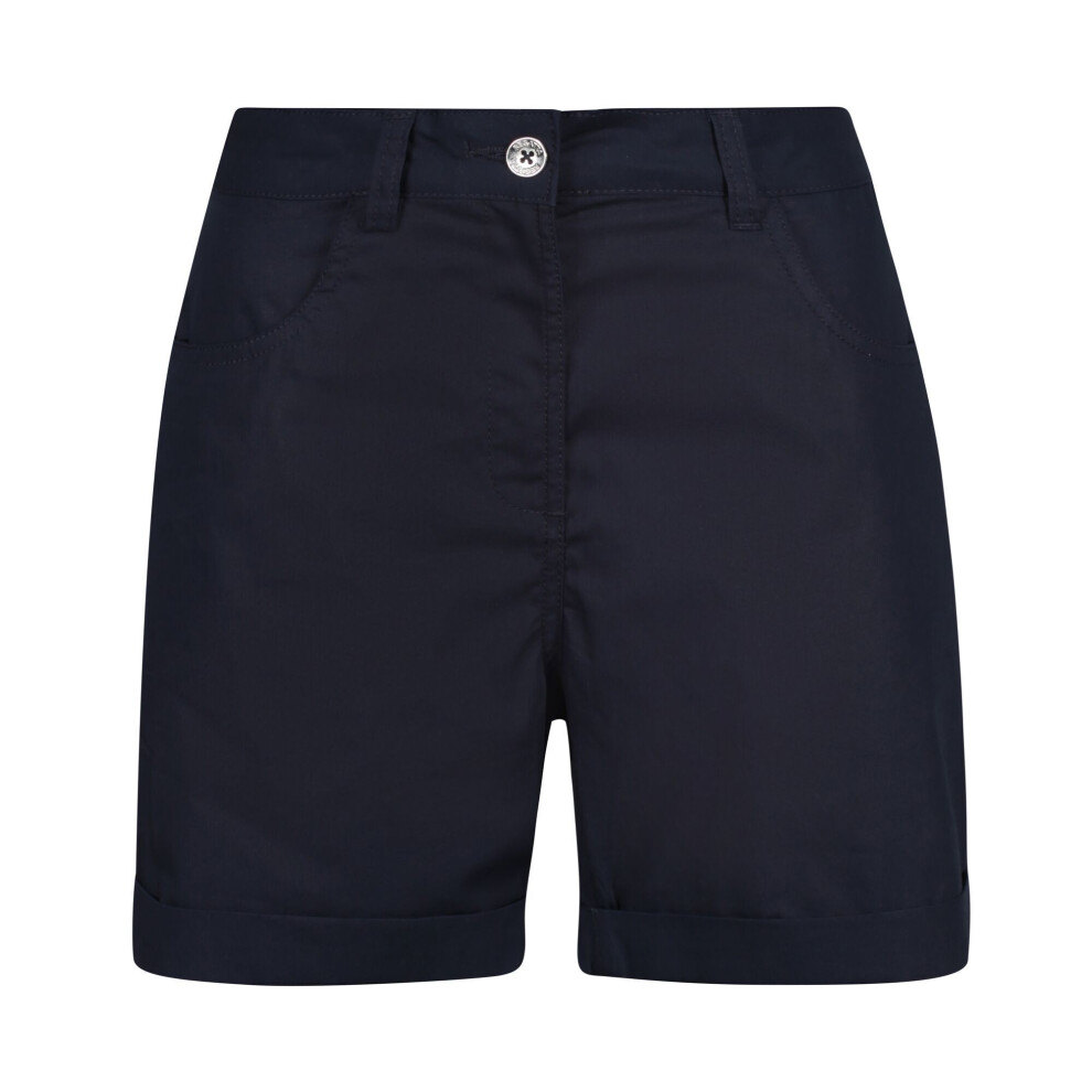 (20 UK S, Navy) Regatta Womens/Ladies Pemma Shorts