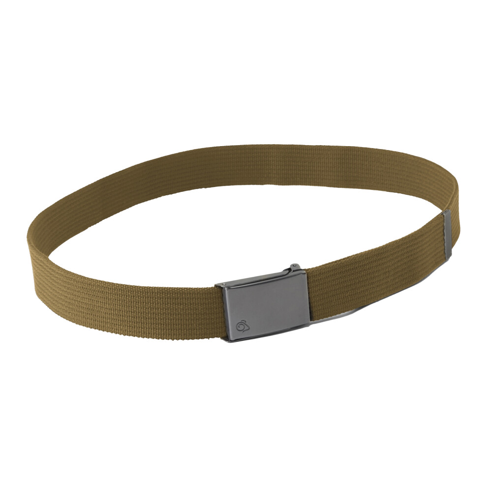 (S-M, Taupe) Craghoppers Explorer Logo Belt