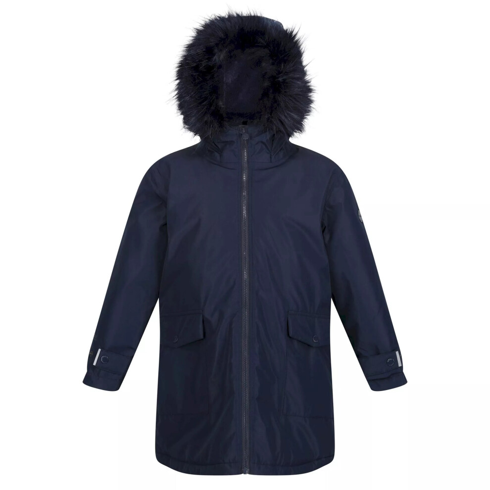 (7-8 Years, Navy) Regatta Childrens/Kids Adelyn Waterproof Parka