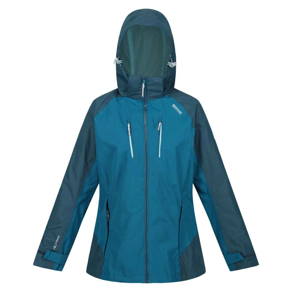 (10 UK, Gulfstream/Reflecting Lake) Regatta Womens/Ladies Calderdale IV Waterproof Jacket