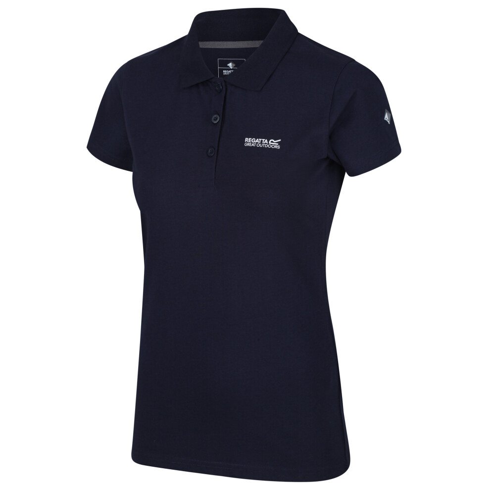 (16 UK, Navy) Regatta Womens/Ladies Sinton Polo Shirt
