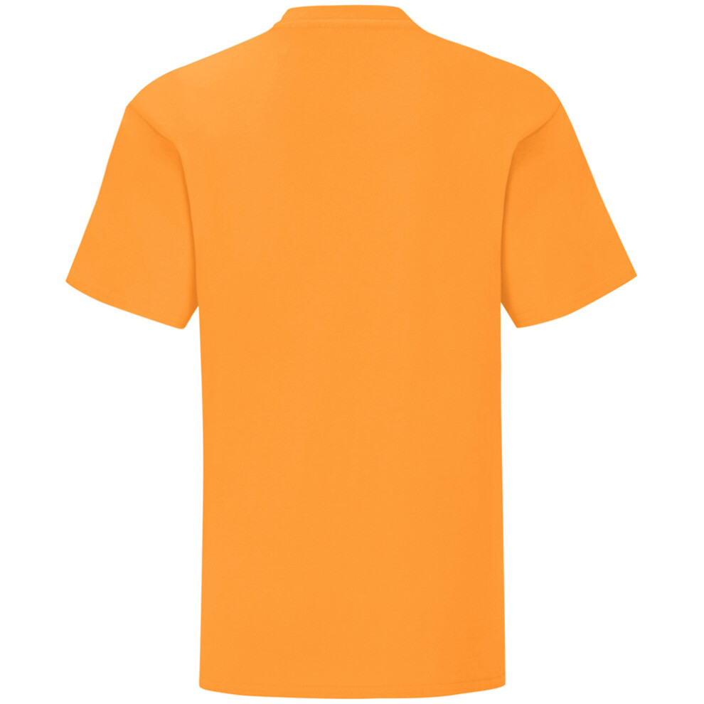 (14-15 Years, Orange) Fruit Of The Loom Childrens/Kids Iconic T-Shirt