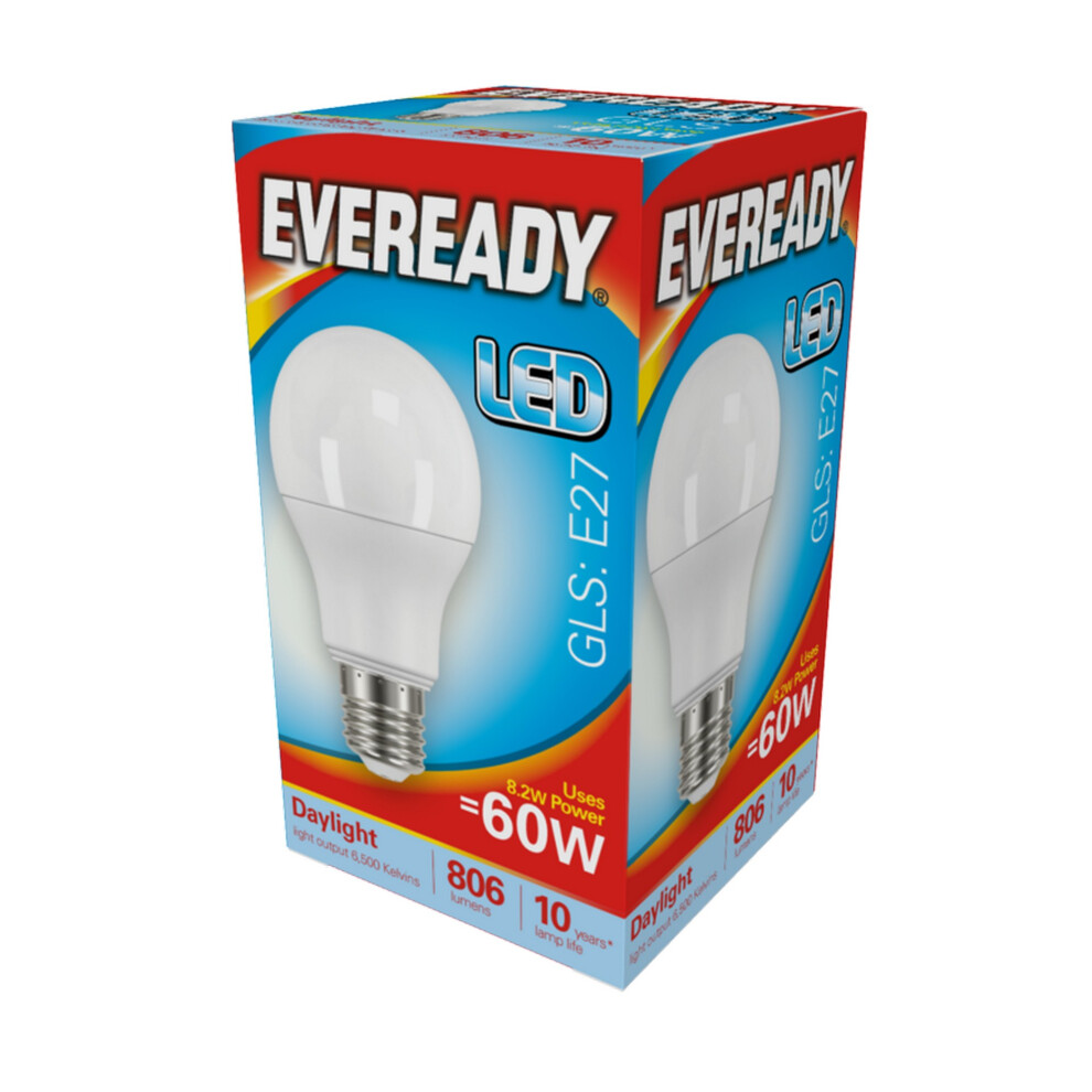 (5.5w, Daylight) Eveready LED GLS E27 Bulb