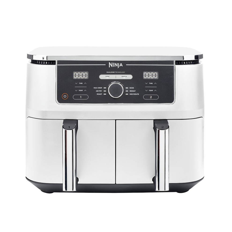 Ninja Foodi Air Fryer MAX Dual Zone, White  [AF400UK] 9.5L