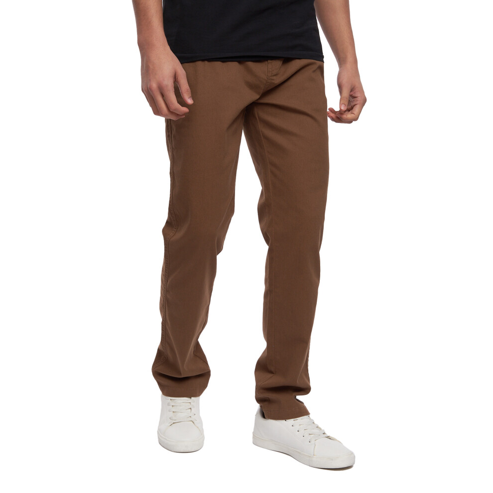 (40L, Cinnamon) Crosshatch Mens Roysden Chinos