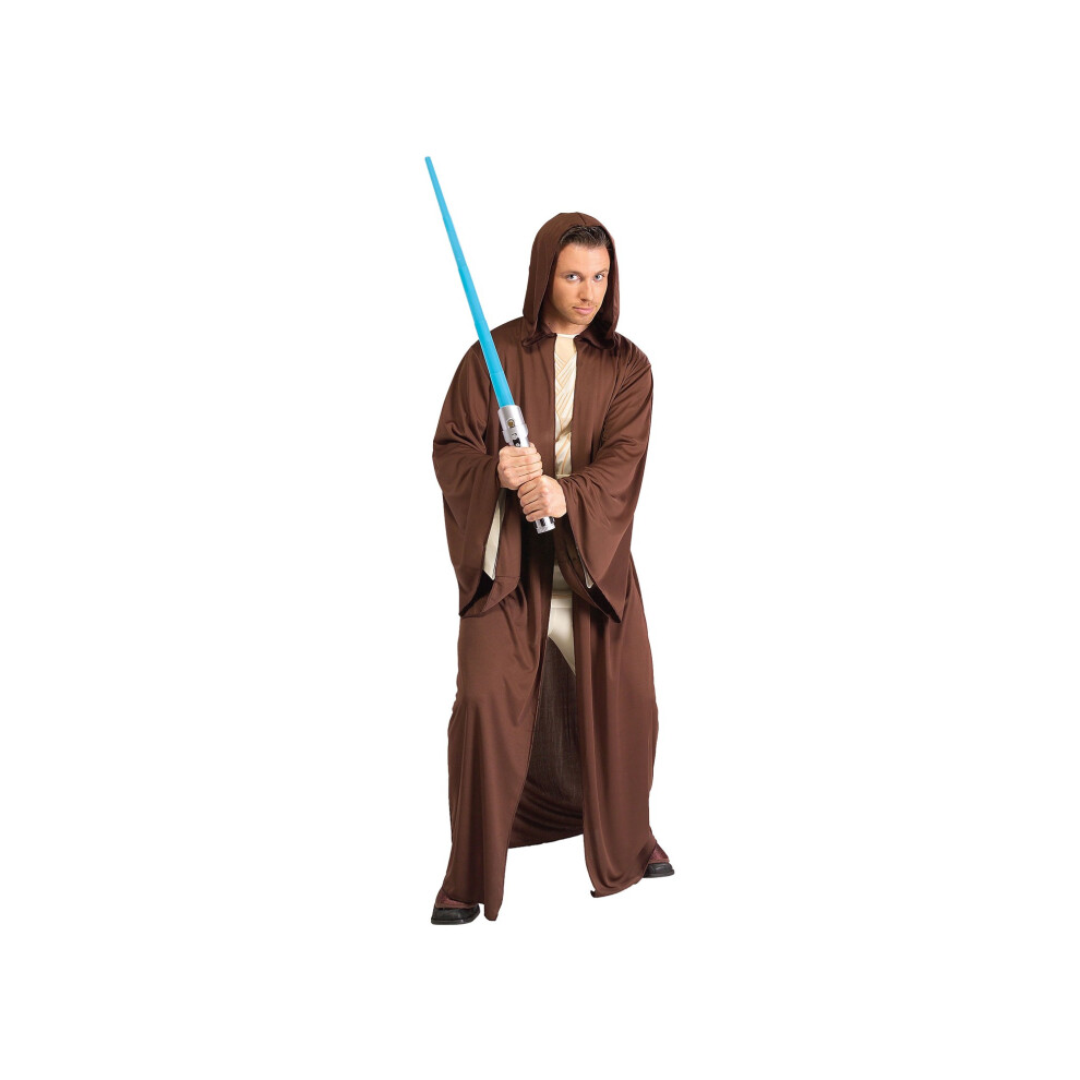 (XL, Brown) Star Wars: The Last Jedi Mens Hooded Costume Robe