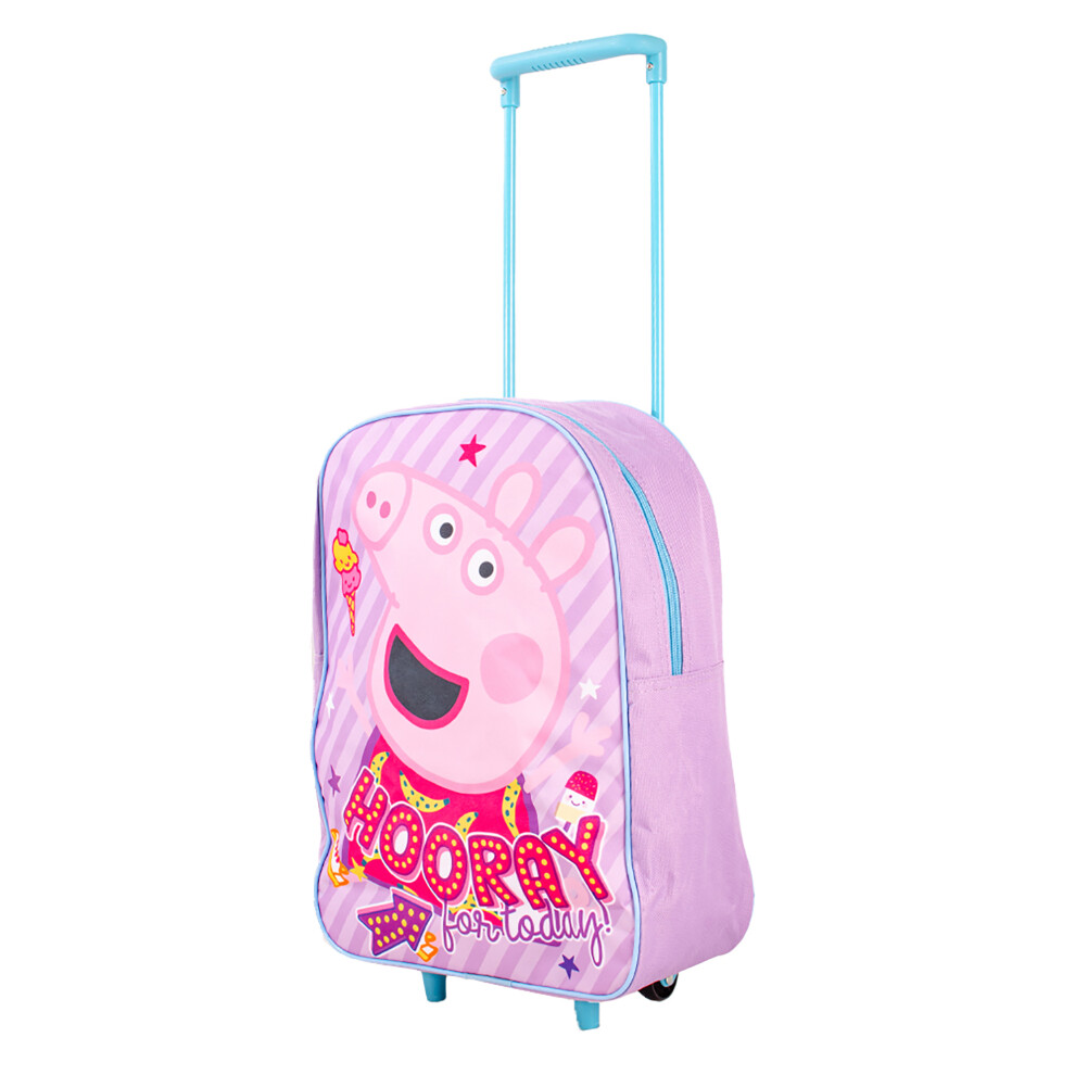 Peppa Pig "Hooray For Today" Travel Trolley Cabin Bag