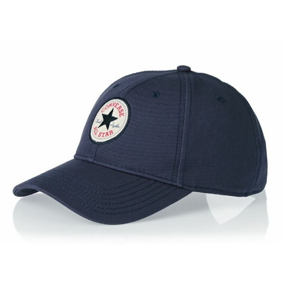 (One Size, Navy) Converse Unisex Adult All Star Logo Baseball Cap
