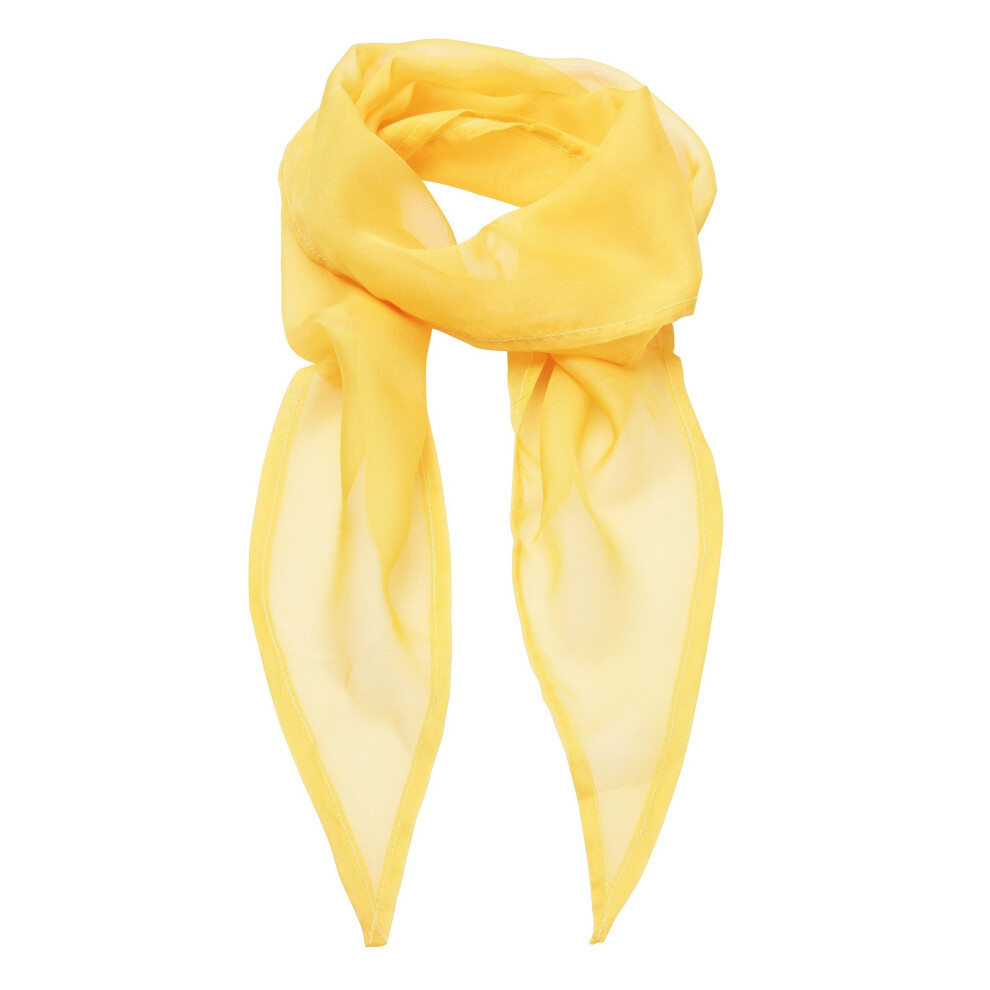 (One Size, Sunflower) Premier Ladies/Womens Work Chiffon Formal Scarf