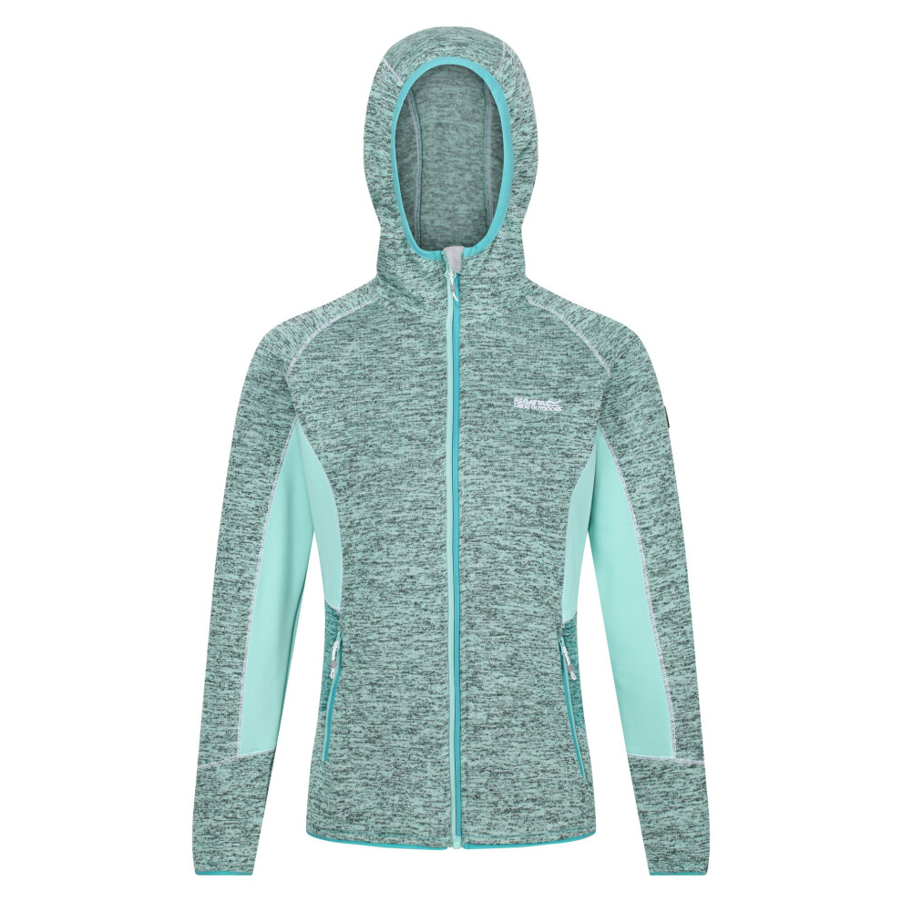 (12 UK, Ocean Wave/Turquoise) Regatta Womens/Ladies Walbury III Full Zip Fleece Jacket