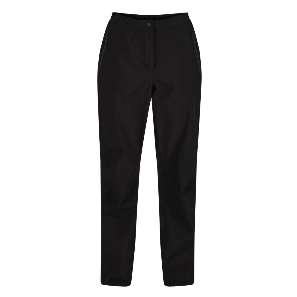 (3XL L, Black) Regatta Womens/Ladies Highton Walking Over Trousers