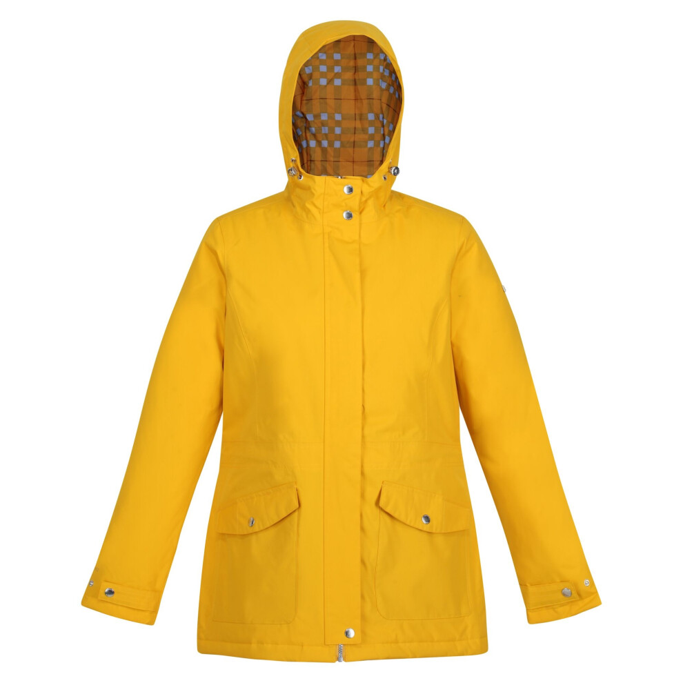 (14 UK, Sunset) Regatta Womens/Ladies Brigida Waterproof Jacket