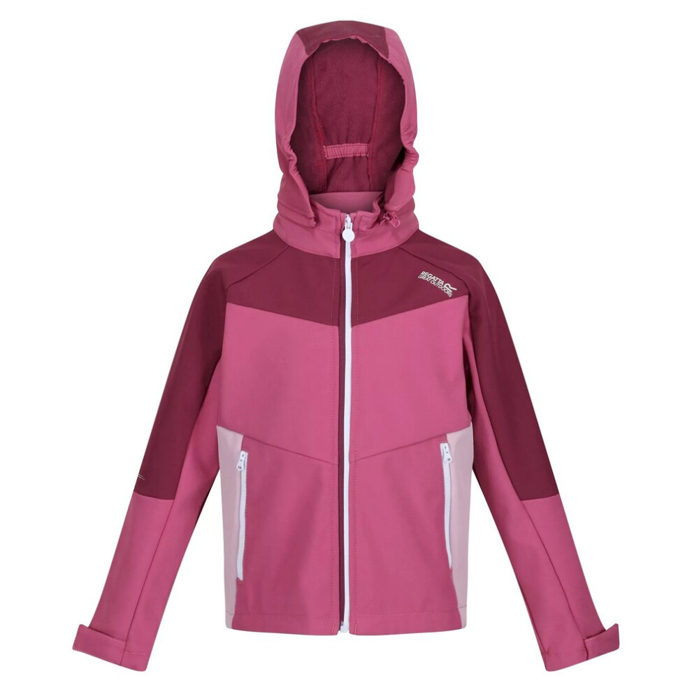 Regatta Boys Multicoloured (14 Years, Violet/Amaranth Haze) Childrens/Kids Eastcott Ii Soft Shell Jacket